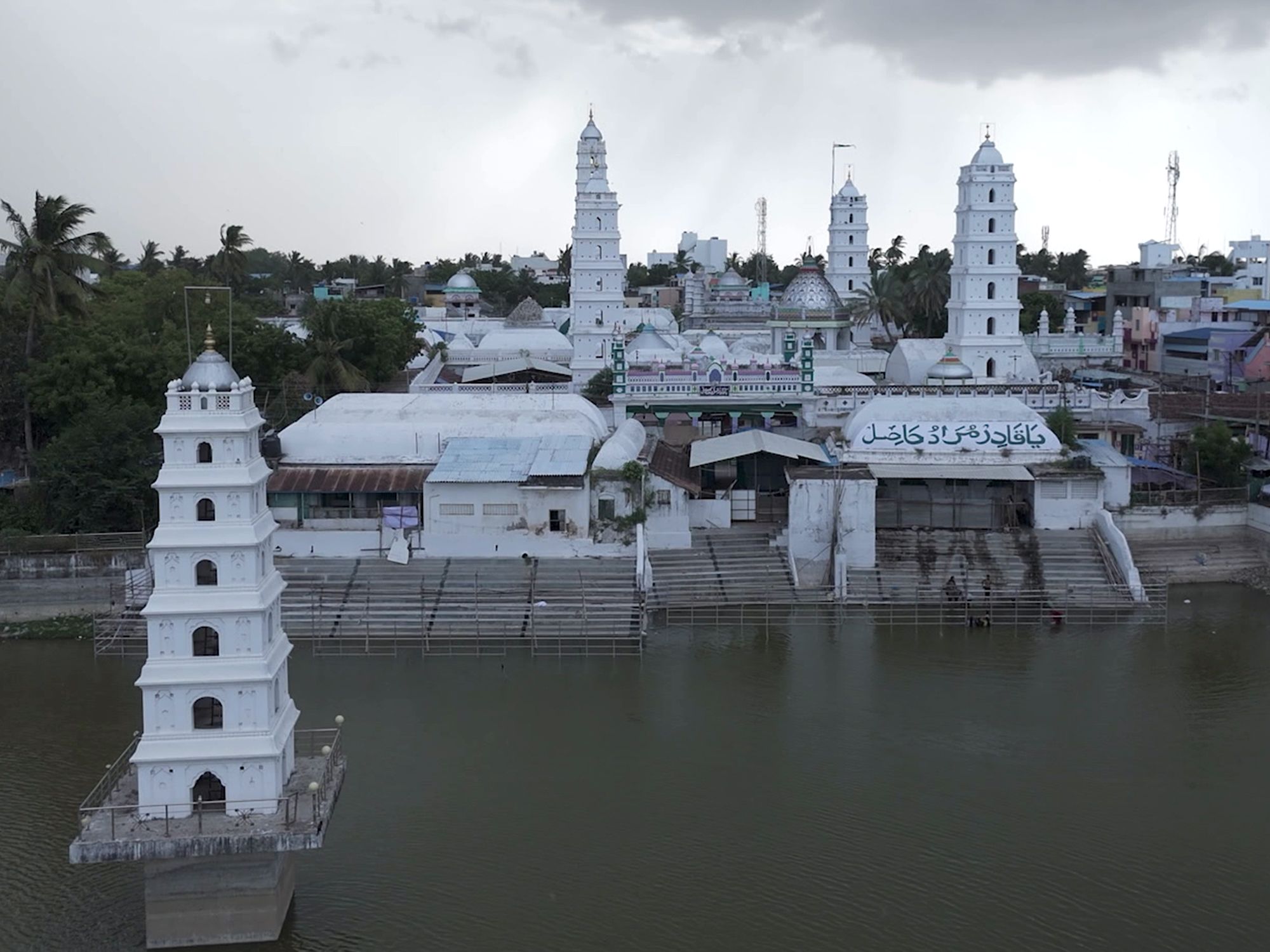 Built in the 1500s, Nagore Dargah is a sacred Muslim shrine in Tamil Nadu.